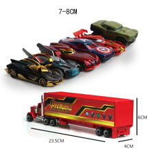 7pcs/lot 1:64 The Avengers Car Toys Model Vehicles