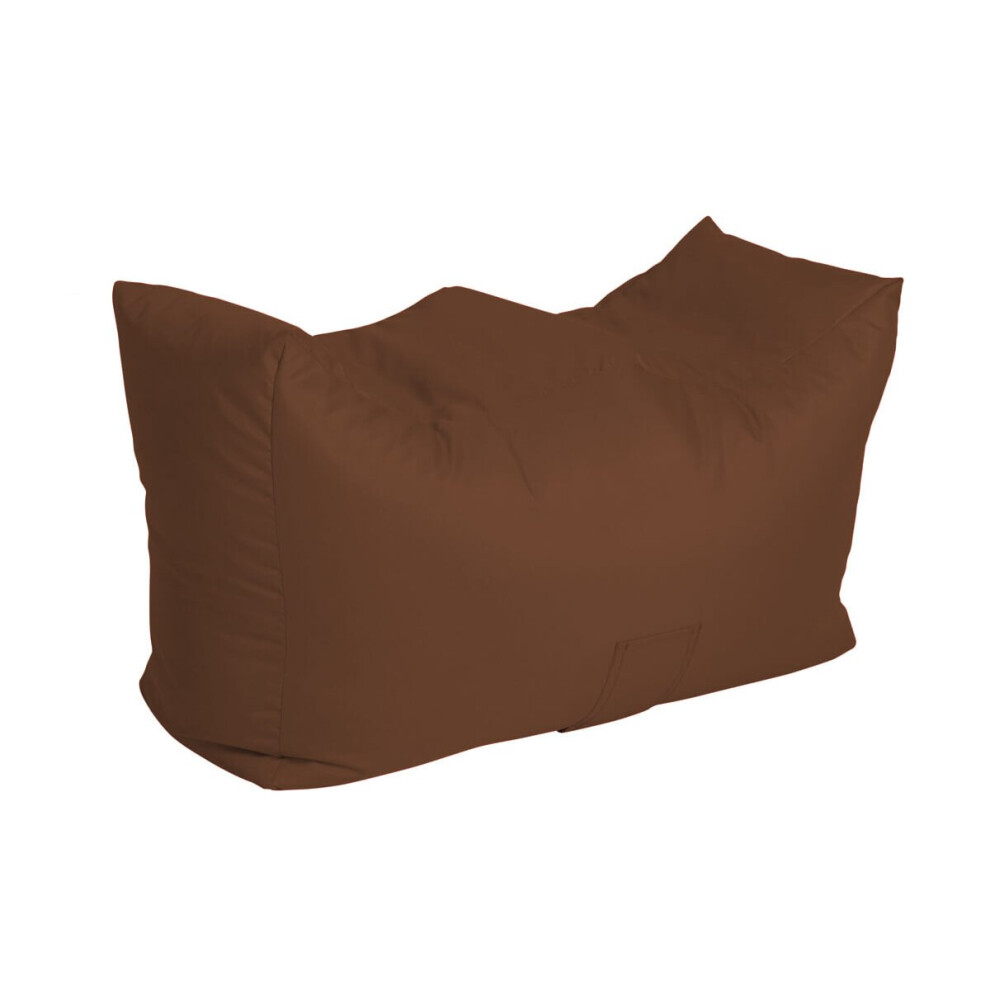 (Brown) Bonkers Bench Bean Bag (Water Resistant)