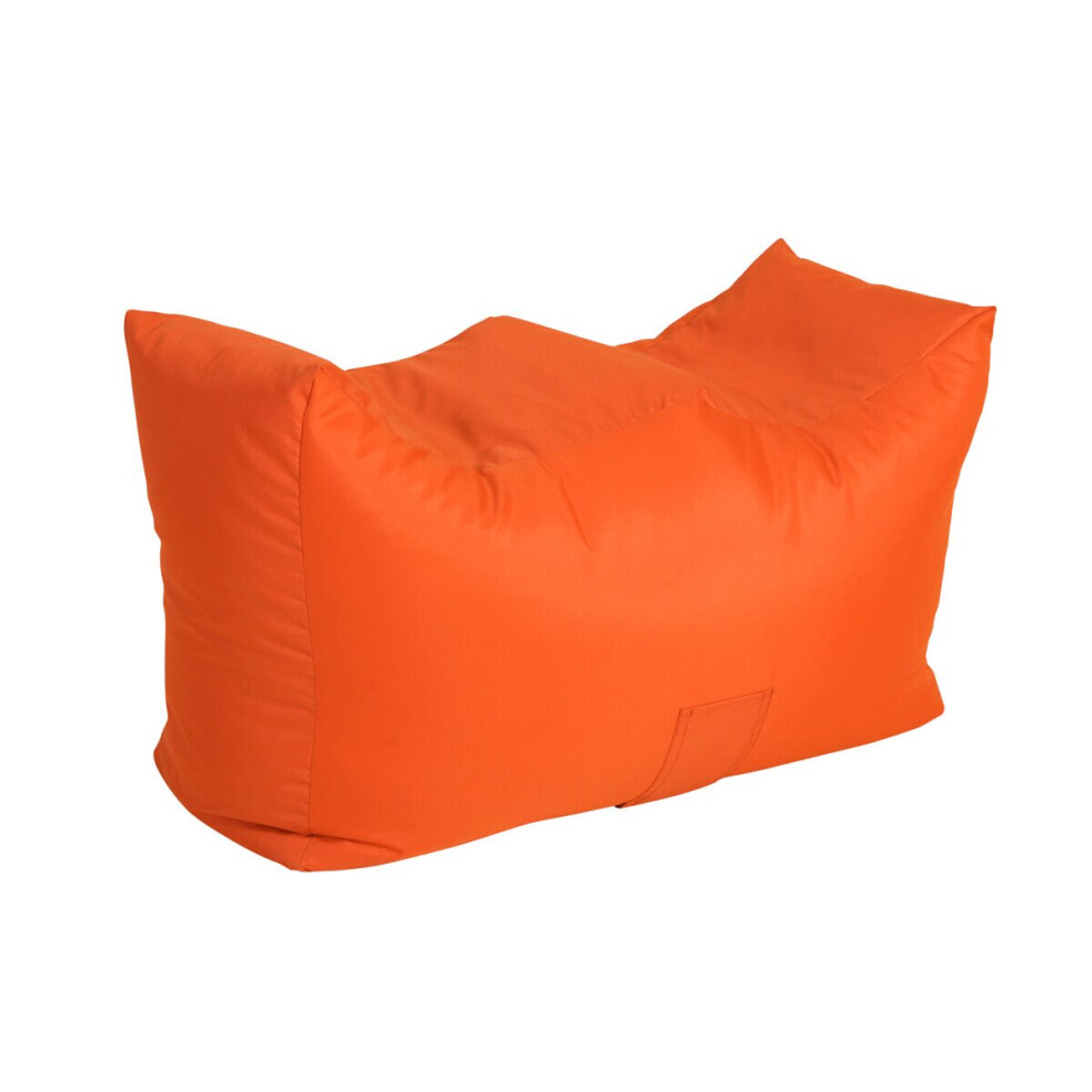 (Orange) Bonkers Bench Bean Bag (Water Resistant)