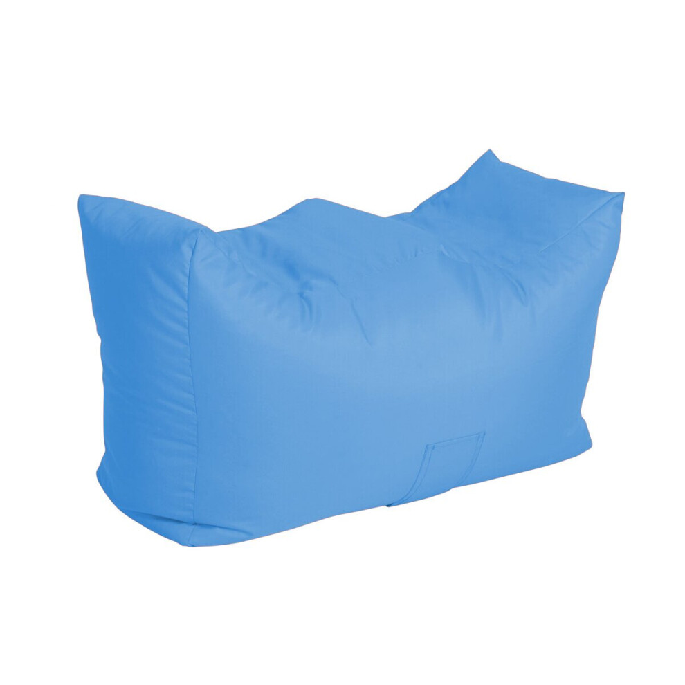 (Light Blue) Bonkers Bench Bean Bag (Water Resistant)