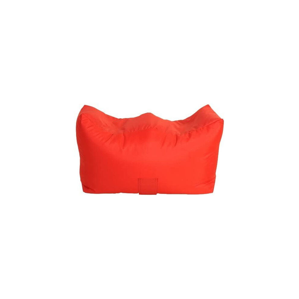 (Red) Bonkers Bench Bean Bag (Water Resistant)