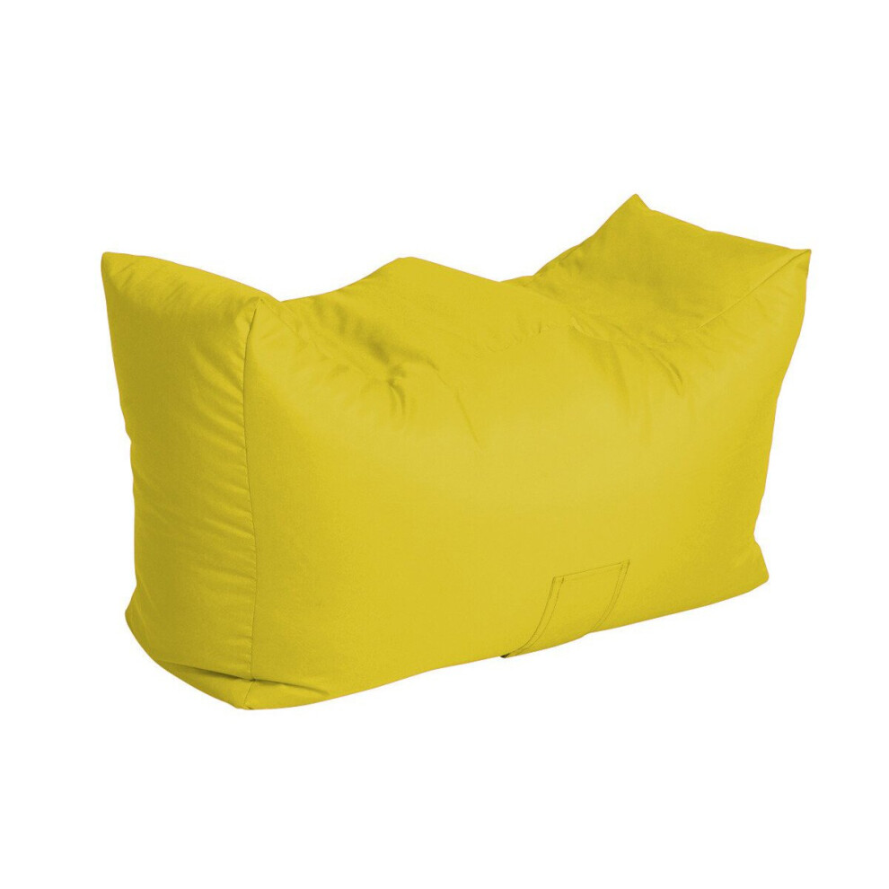 (Yellow) Bonkers Bench Bean Bag (Water Resistant)