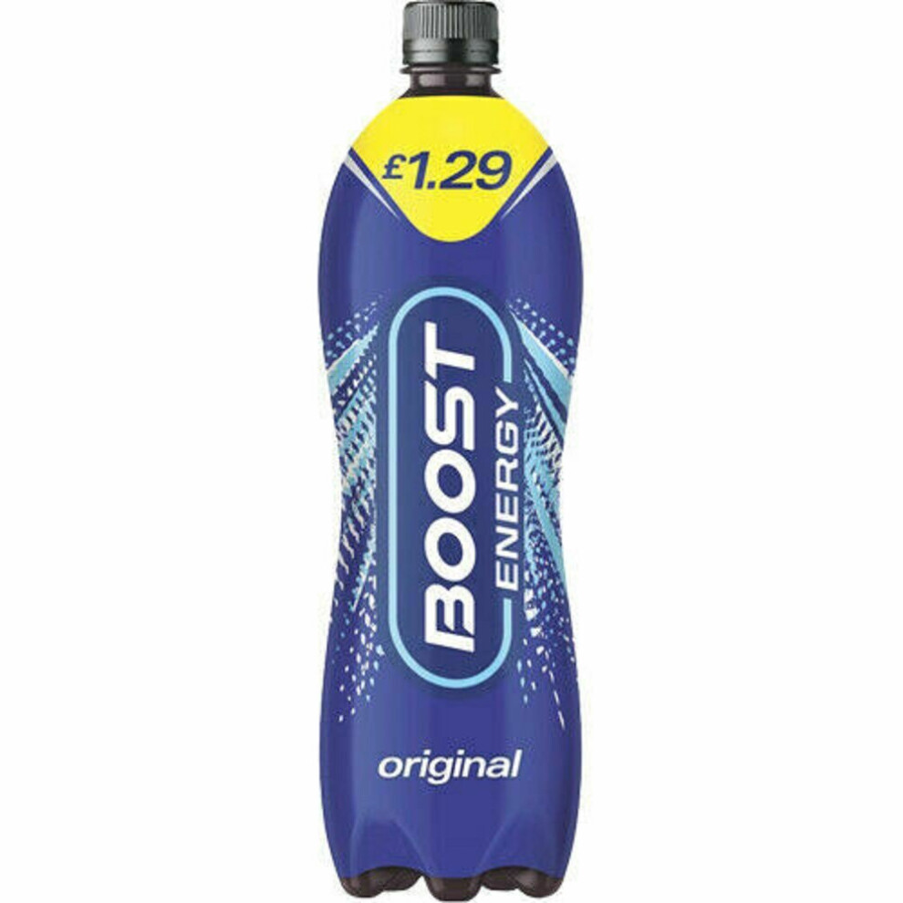 (24x1Ltr, Original) Boost Energy Drink 1 Ltr Original / Sugar Free