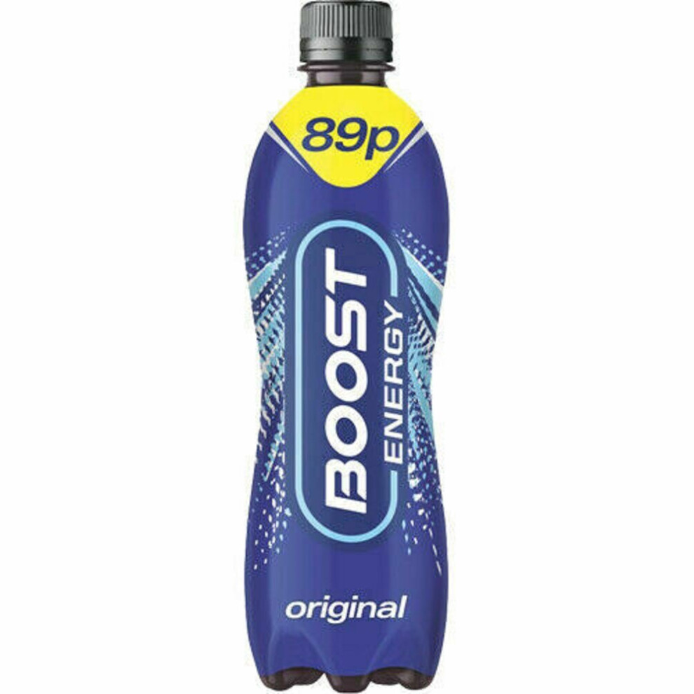 (24x500ml, Original) Boost Energy Drink 500ml All Flavours