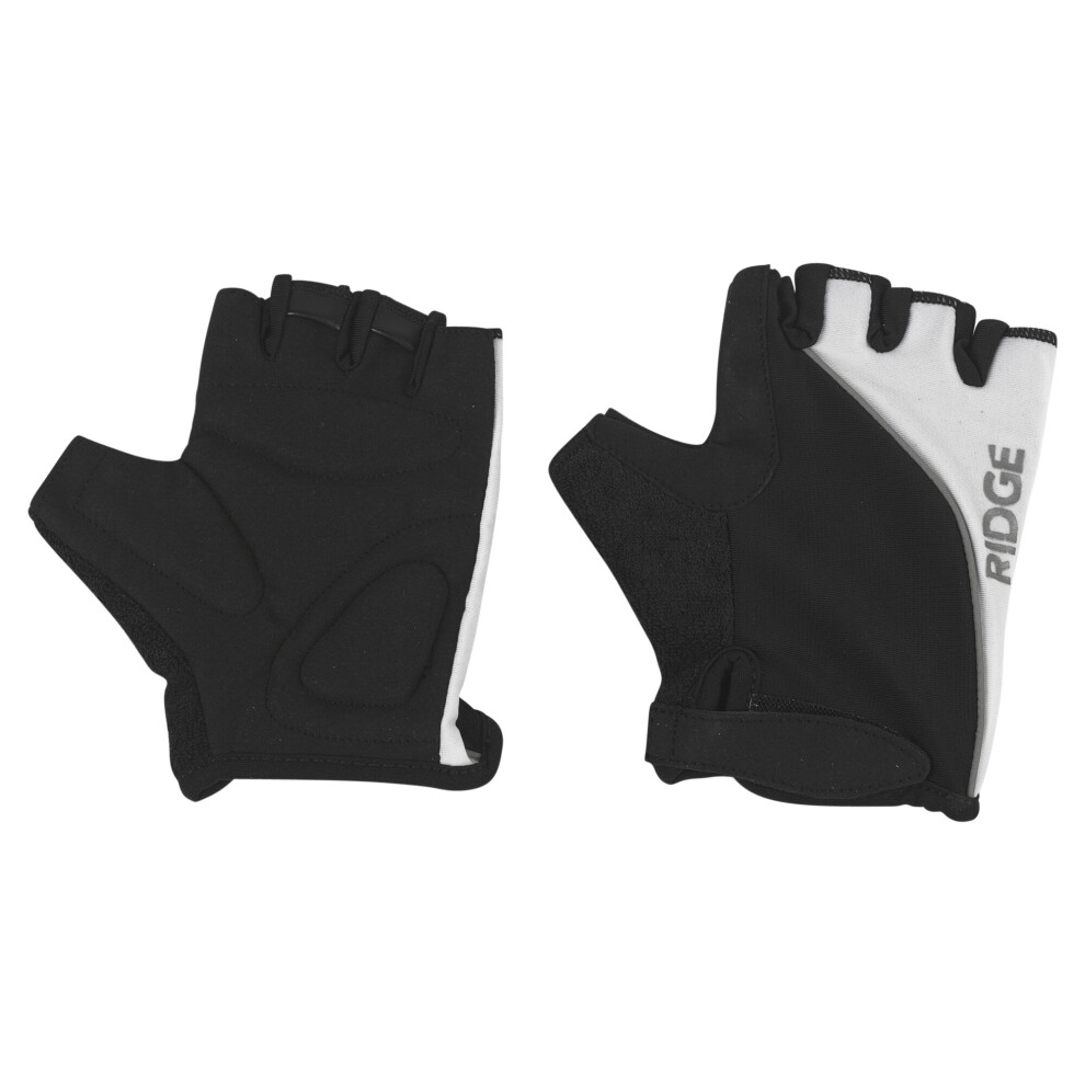 (Half Finger/Fingerless, Small) Halfords Cycling Bicycle Training Full Half Gloves