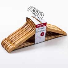 8PK Wooden Coathangers