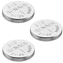 (5 x 370 or SR 920 SW) Renata Watch Battery Swiss Made Renata 370 or SR920SW 1.5V