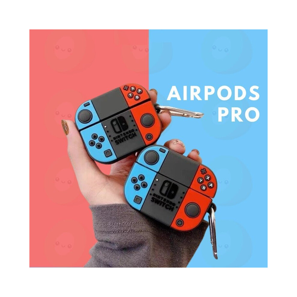 (Airpod Pro) Controller Nintendo Switch 3D Airpod Case for Airpod Generation 1 & 2 and Pro - Protective Silicone Cover UK