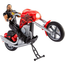 Mattel WWE Wrekkin' Slamcycle Fordons- och Actionfigurspelset med Drew McIntyre