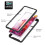 (Black) Case for Samsung Galaxy S20 FE Screen Protector 6