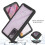 (Black) Case for Samsung Galaxy S20 FE Screen Protector 2