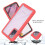 (Red) Case for Samsung Galaxy S20 FE Screen Protector 2