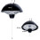 Living And Home Patio Heaters Electric Wall Hanging Pull Wire Ceiling Light Heater 1500W 8