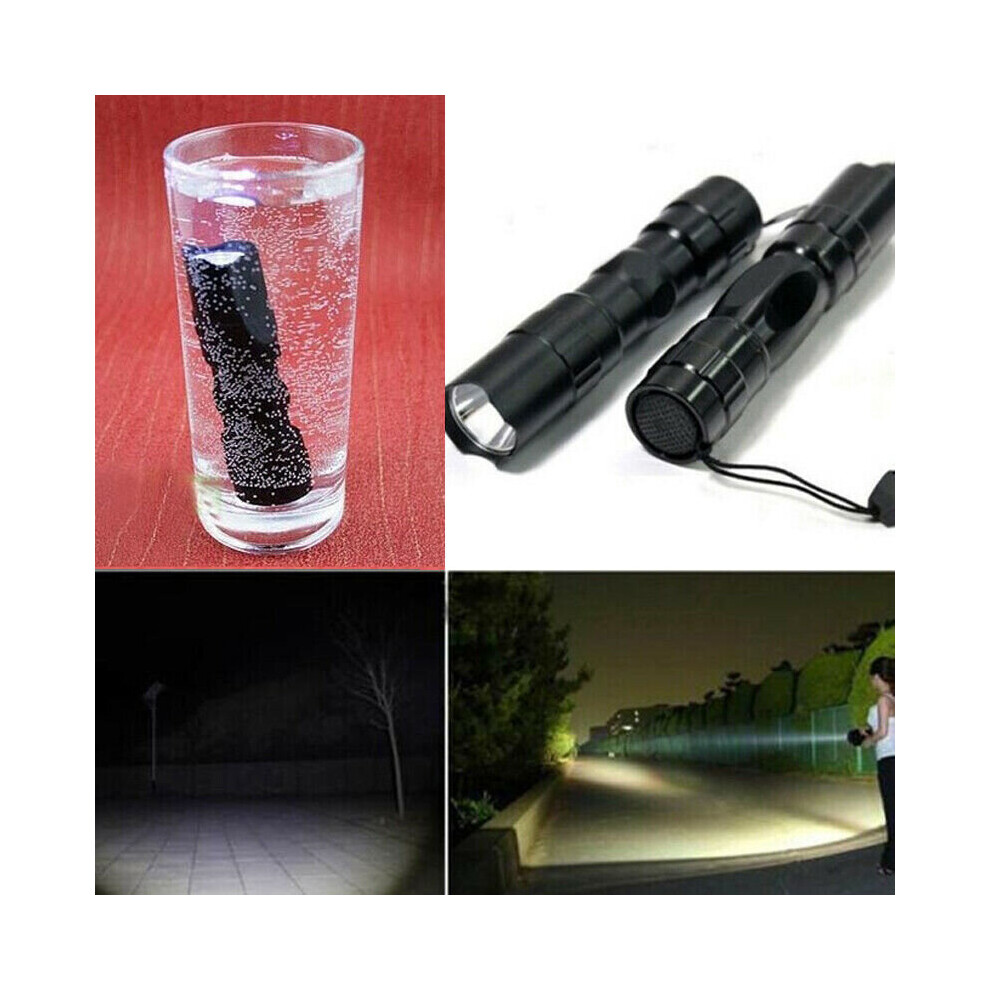 Portable Ultra Bright 3W Police Style Waterproof LED Mini Flashlight Torch Light