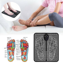 EMS-Beinformungs-Fußmassage-Matte – Fußmassagematte mit EMS für Beinformung, Durchblutungsförderung, Muskelentspannung, Schmerzlinderung