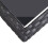 VidaXL vidaXL Gartentisch Schwarz 1105372 cm Glas und Poly Rattan 5