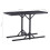 VidaXL vidaXL Gartentisch Schwarz 1105372 cm Glas und Poly Rattan 6