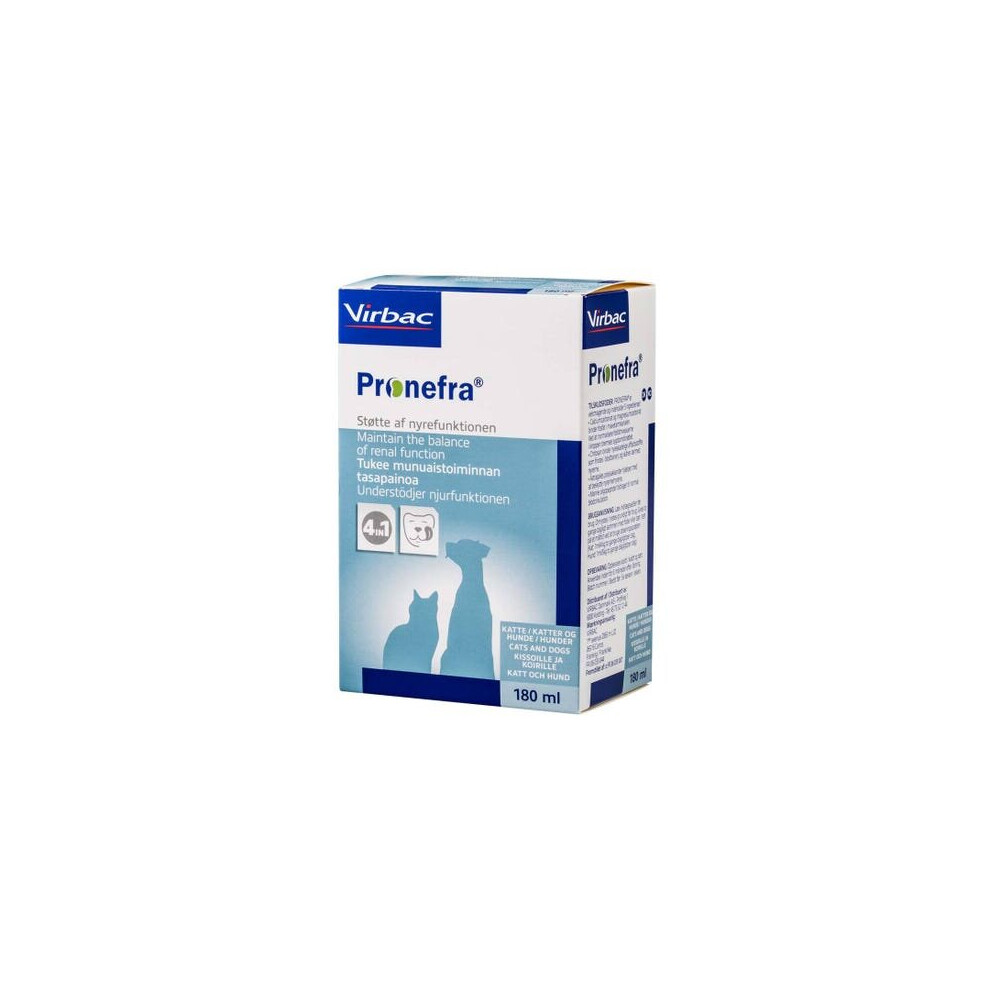 Pronefra Kidney & Blood Pressure Supplement For Cats & Dogs 180Ml