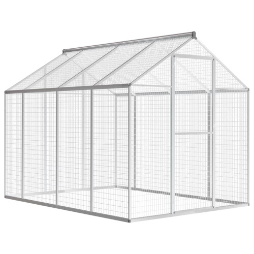 VidaXL vidaXL Außenvoliere Aluminium 178x242x192 cm