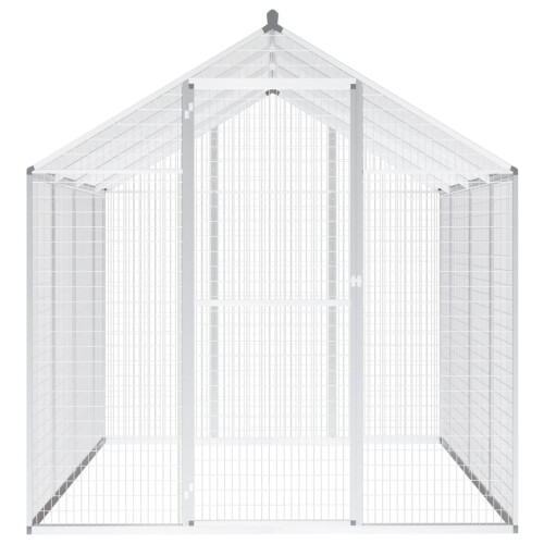 VidaXL vidaXL Außenvoliere Aluminium 178x242x192 cm 2