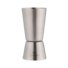 Viners Stainless Steel Barware Double Jigger Measure Silver