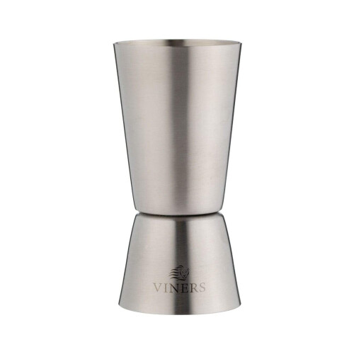 Viners Viners Stainless Steel Barware Double Jigger Measure Silver