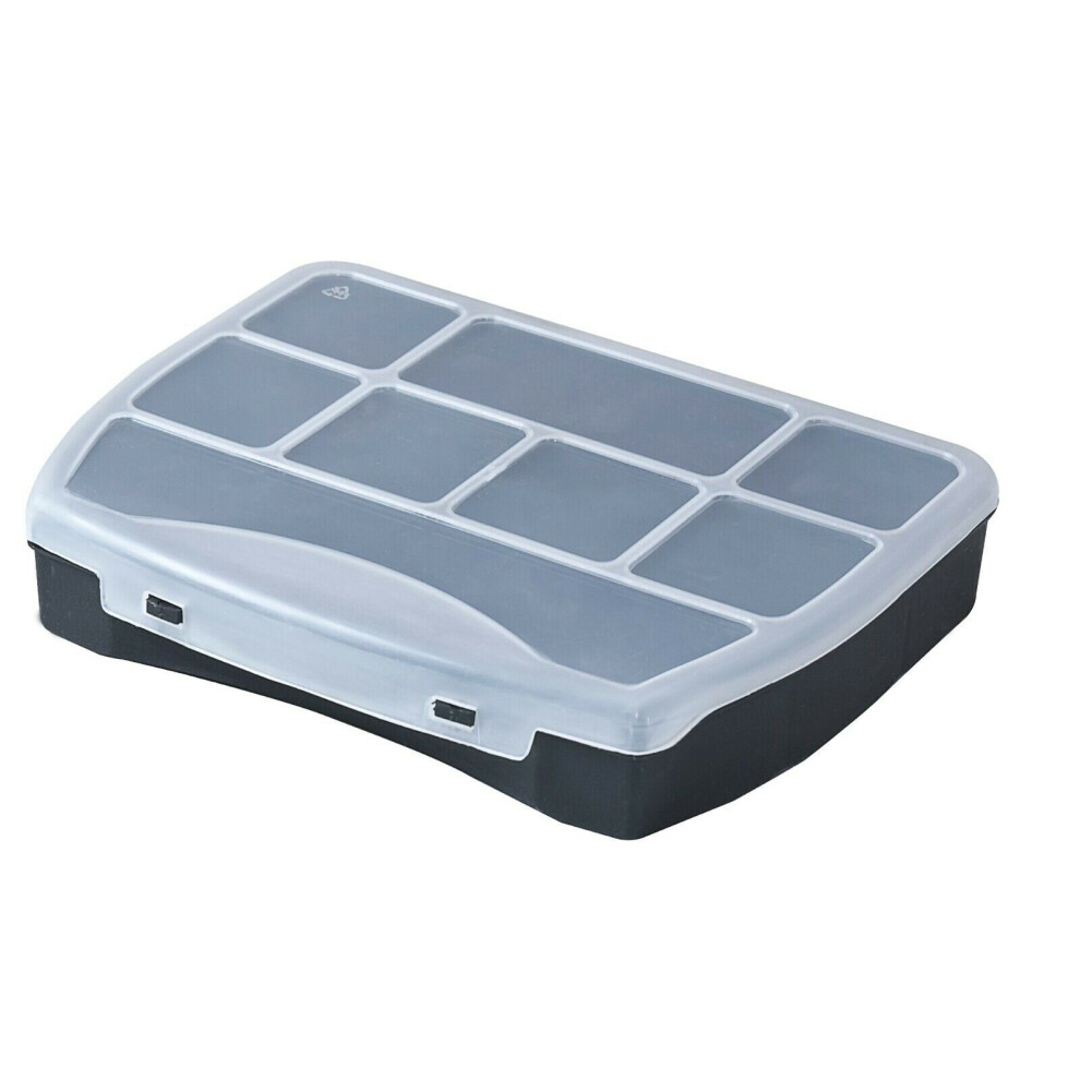 Urbn Living (19, 2) Domino Diy 8 Compartment Storage Screws Organiser Case Tool Box