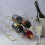 Viners Viners Hexagonal Wine Bottle Rack Liquor Storage Gold 3