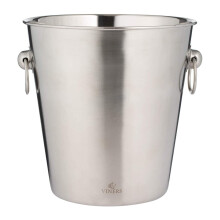 Viners Barware Stainless Steel Champagne Bucket 4 Litre Silver