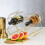 Viners Viners Hexagonal Wine Bottle Rack Liquor Storage Gold 4
