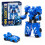 (Blue) 5 Styles Transformer Machine Car Robot Toy 1