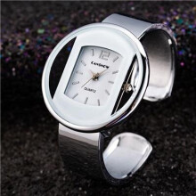 (Silver White) Stainless Steel Women,s Bracelet, Bangle Watches, Ladies Jewelry Watch