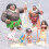 Moana 6pcs Action Figures Dolls Party Toys Gift 1