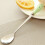 (Green) Ceramic Handle Stirring Spoon Stainless Steel Tableware 1