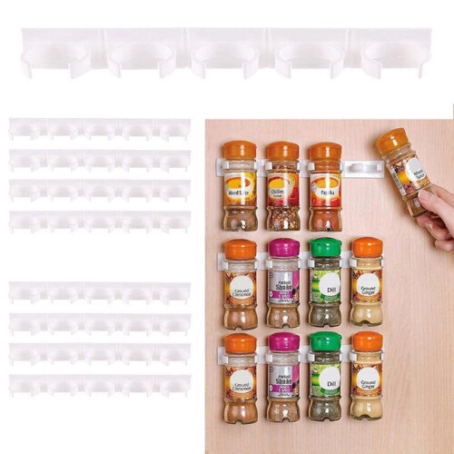 Porte-épices de cuisine 4pcs Grippe Organizer 1