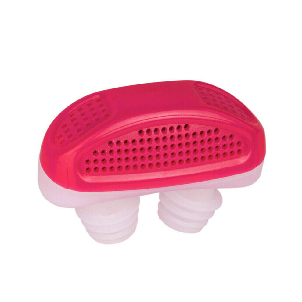 Red (Red) Anti Snoring Device Cpap Nose Breathing Apparatus Sleep Stop Snore Aid Stopper
