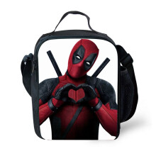Deadpool Student Insulated Messenger Lunch Bag