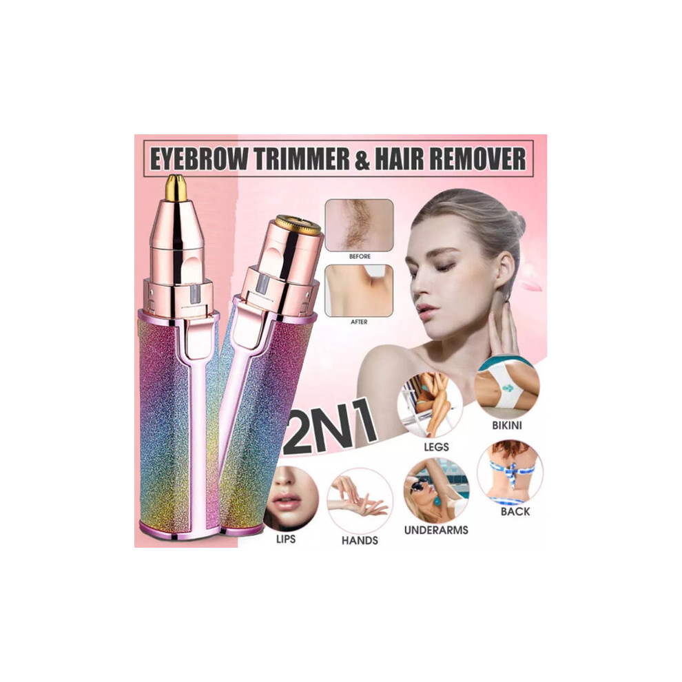 Hgo Electric Eyebrow Trimmer Painless Hair Remover