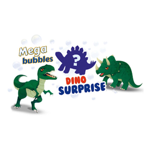 Bolla da soffiare - SES - Mega Bubbles - 200 ml - Dinosurprise - Verde 2