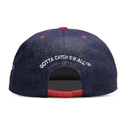 Pokémon Pokemon Pokeball Denim Snapback Baseball Cap 2