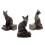 Fox Plant Pot Feet - Set of 3 4
