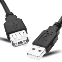 (1m) USB 2.0 Male to Female Extension Cable Extender Lead