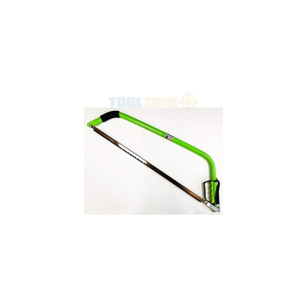 Toolzone 762mm (30") Heavy Duty Green Garden Bowsaw Bow Saw