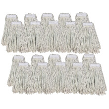 Pack of 20 Kentucky Mop Head- Replacement Mop Heads for Industrial Use