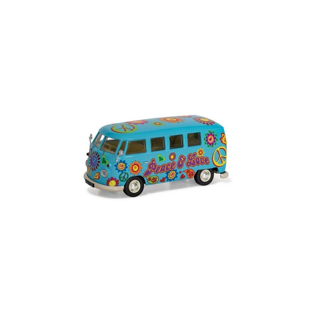 Corgi Volkswagen Campervan Peace Love And Freedom - 1:43