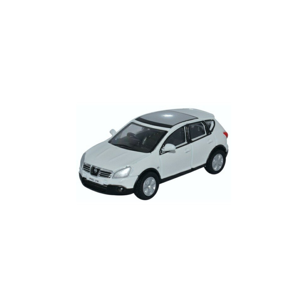 Oxford Nissan Qashqai White - 1:76