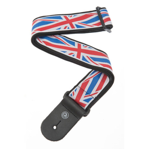 D'Addario Planet Waves Woven Guitar Strap Union Jack 50A11