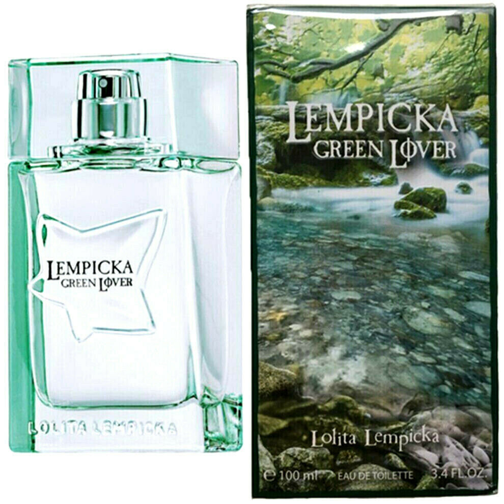 LEMPICKA GREEN LOVER LOLITA LEMPICKA-EDT-SPRAY-3.4 OZ-100 ML-AUTHENTIC-FRANCE