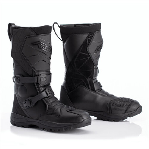 (46, Black) Adventure-X Motorbike Motorcycle Sports Touring CE Mens Waterproof Boot