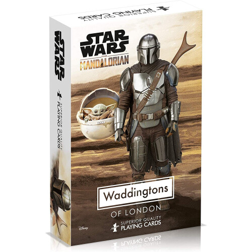 Waddingtons Star Wars The Mandalorian Playing Cards